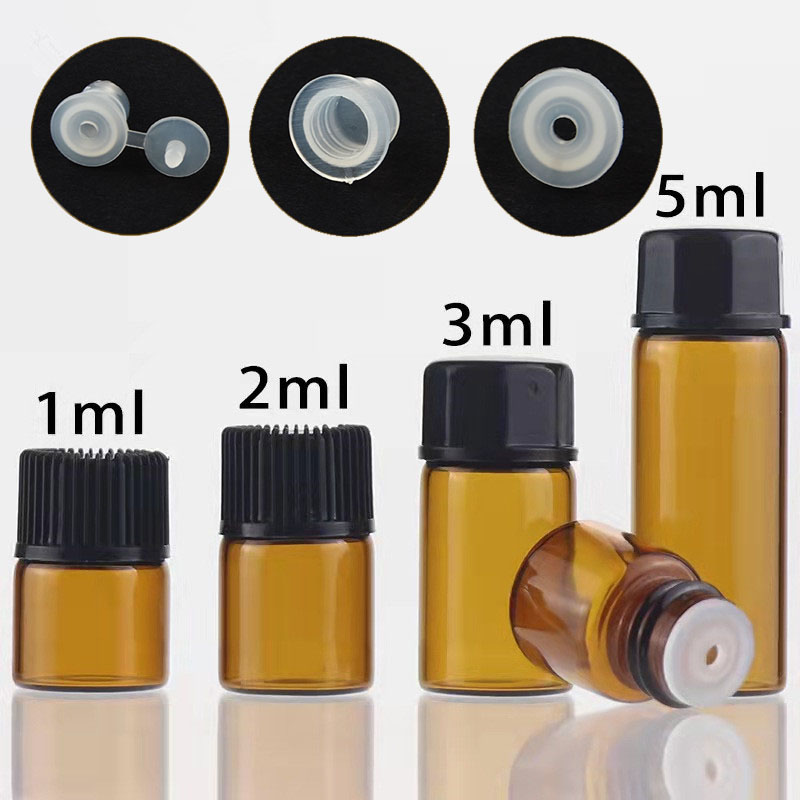 10X 100x 1/2/3/5/10ML Mini Amb - Juice Bottle Dropper recensione e prezzo